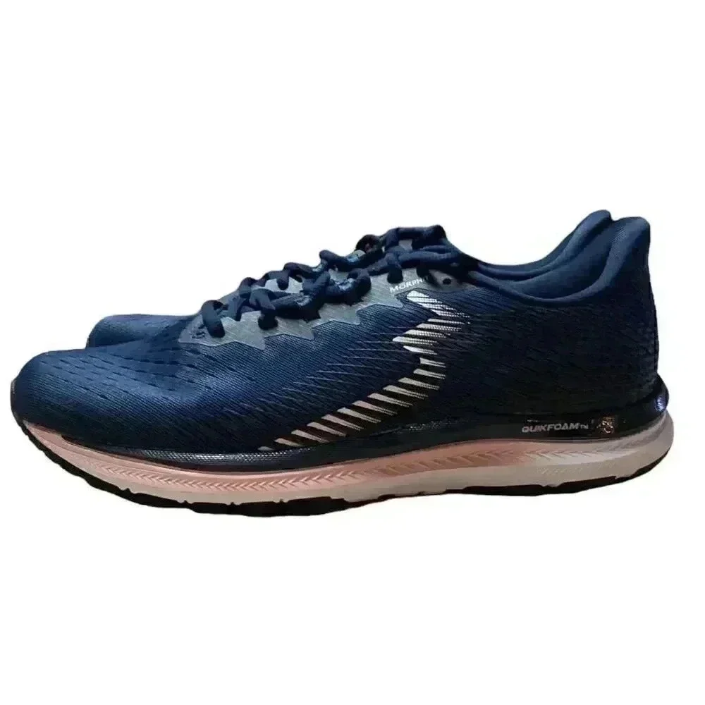 361 Kairos Womens 9.5 Blue Pink Carbon Plated Stability Running Shoes NEW